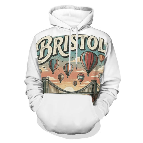 230gsm Printed Hoodie for Men (All-Over Printing) - All-in-Bristol