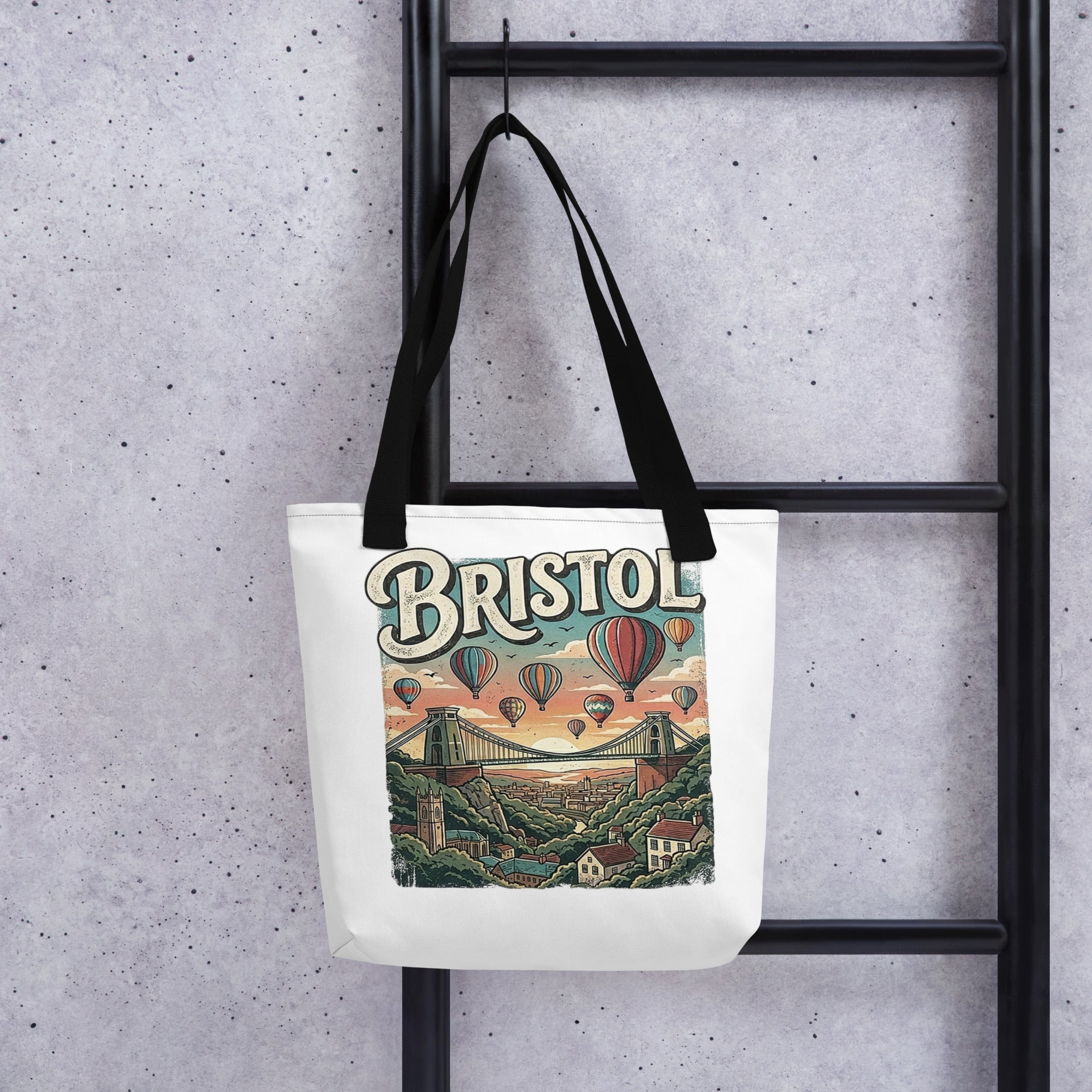 Bristol 2 Balloon: Tote Bag - All - in - Bristol