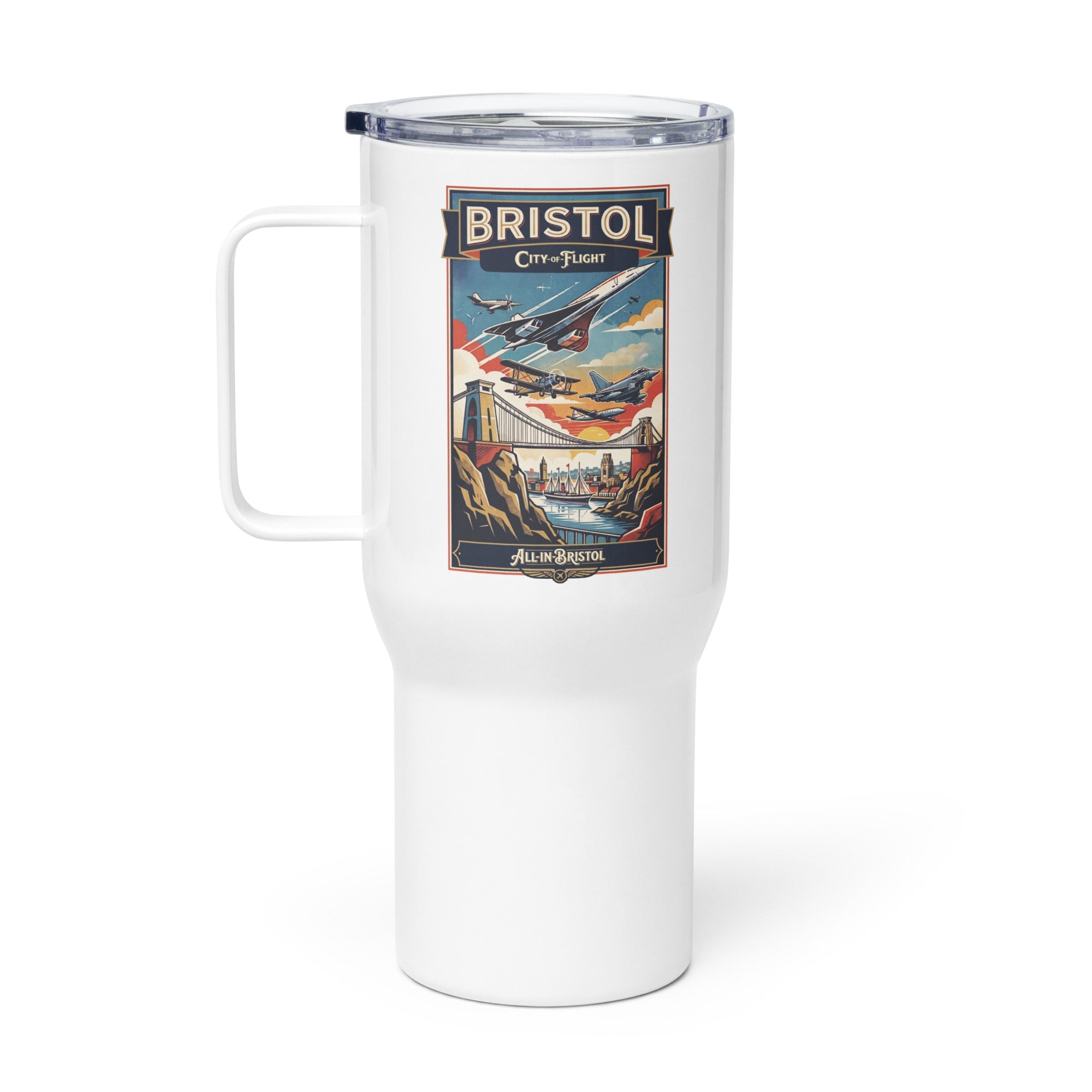 Bristol 3 Aero: Travel Mug - All - in - Bristol