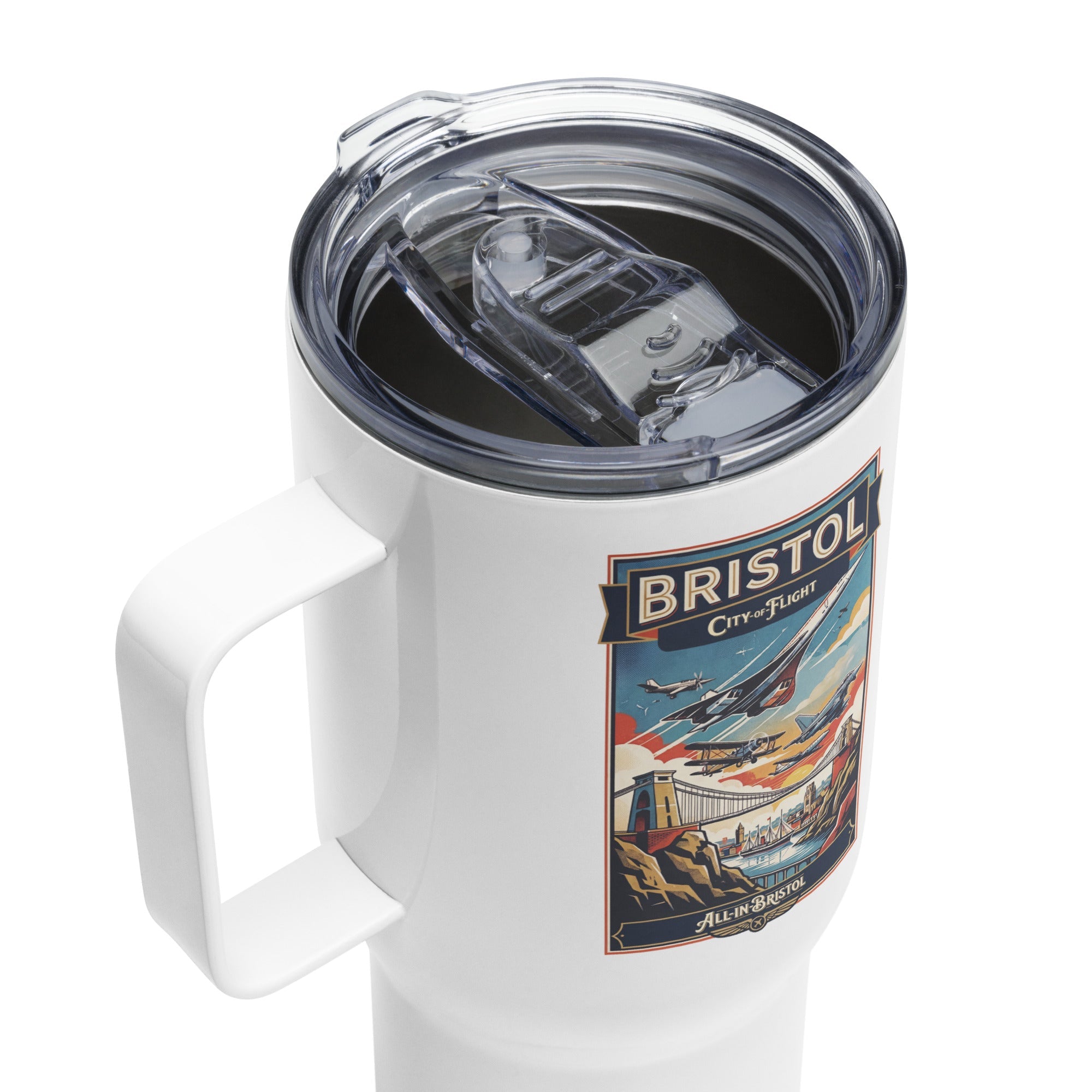Bristol 3 Aero: Travel Mug - All - in - Bristol