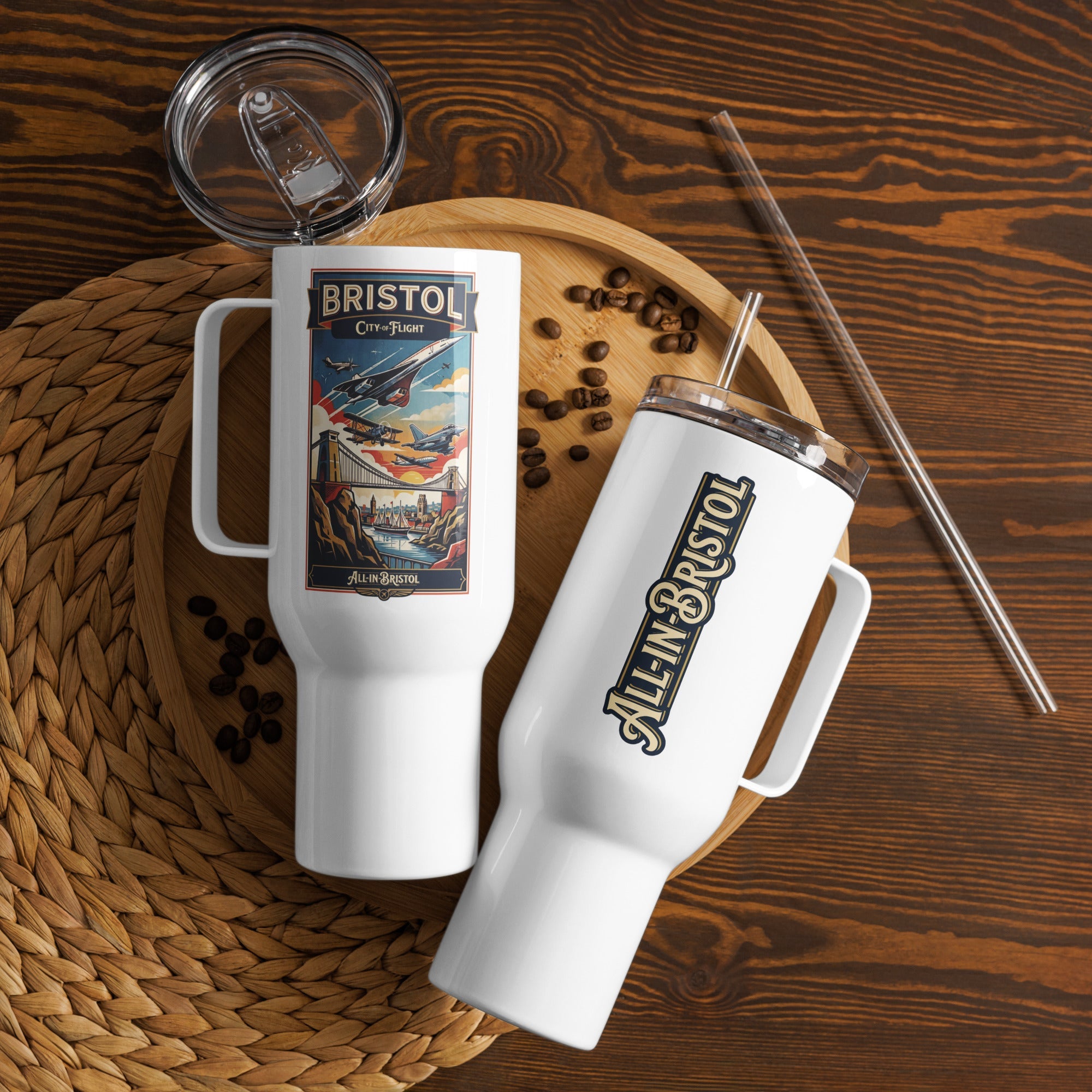 Bristol 3 Aero: Travel Mug - All - in - Bristol