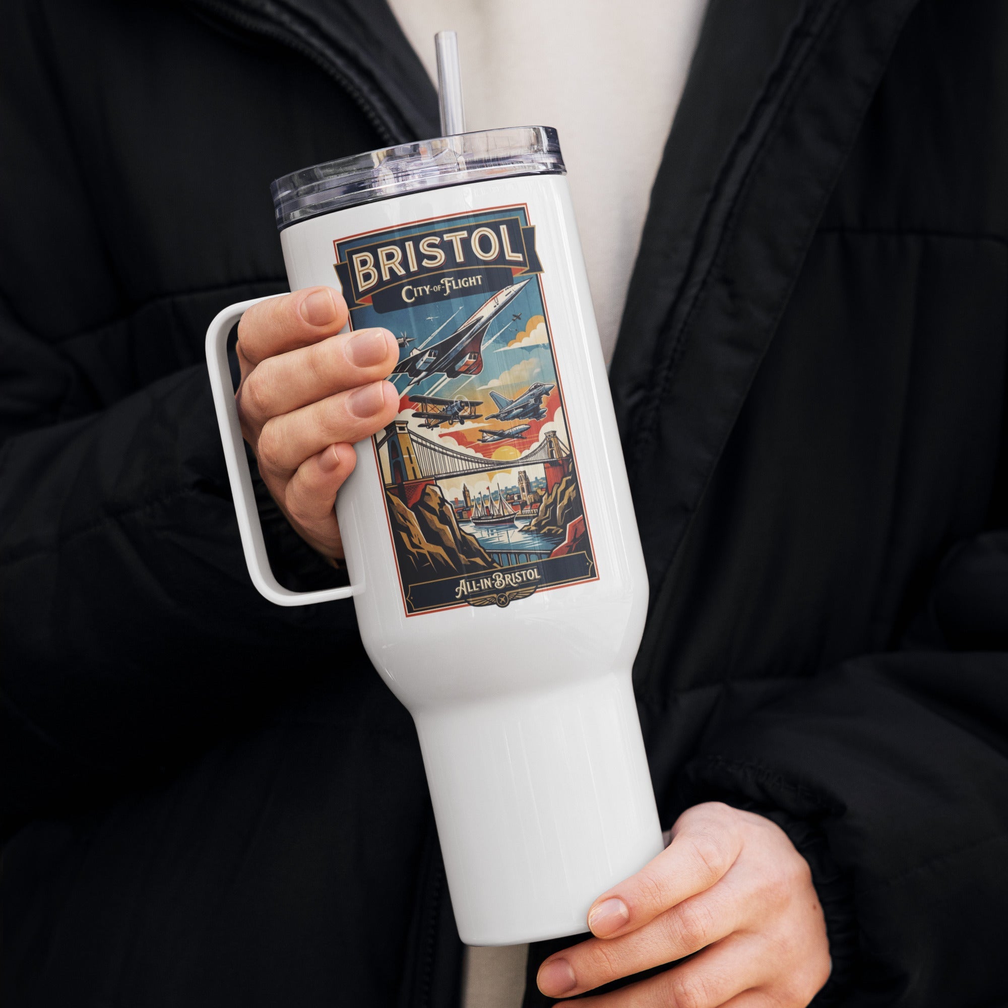 Bristol 3 Aero: Travel Mug - All - in - Bristol