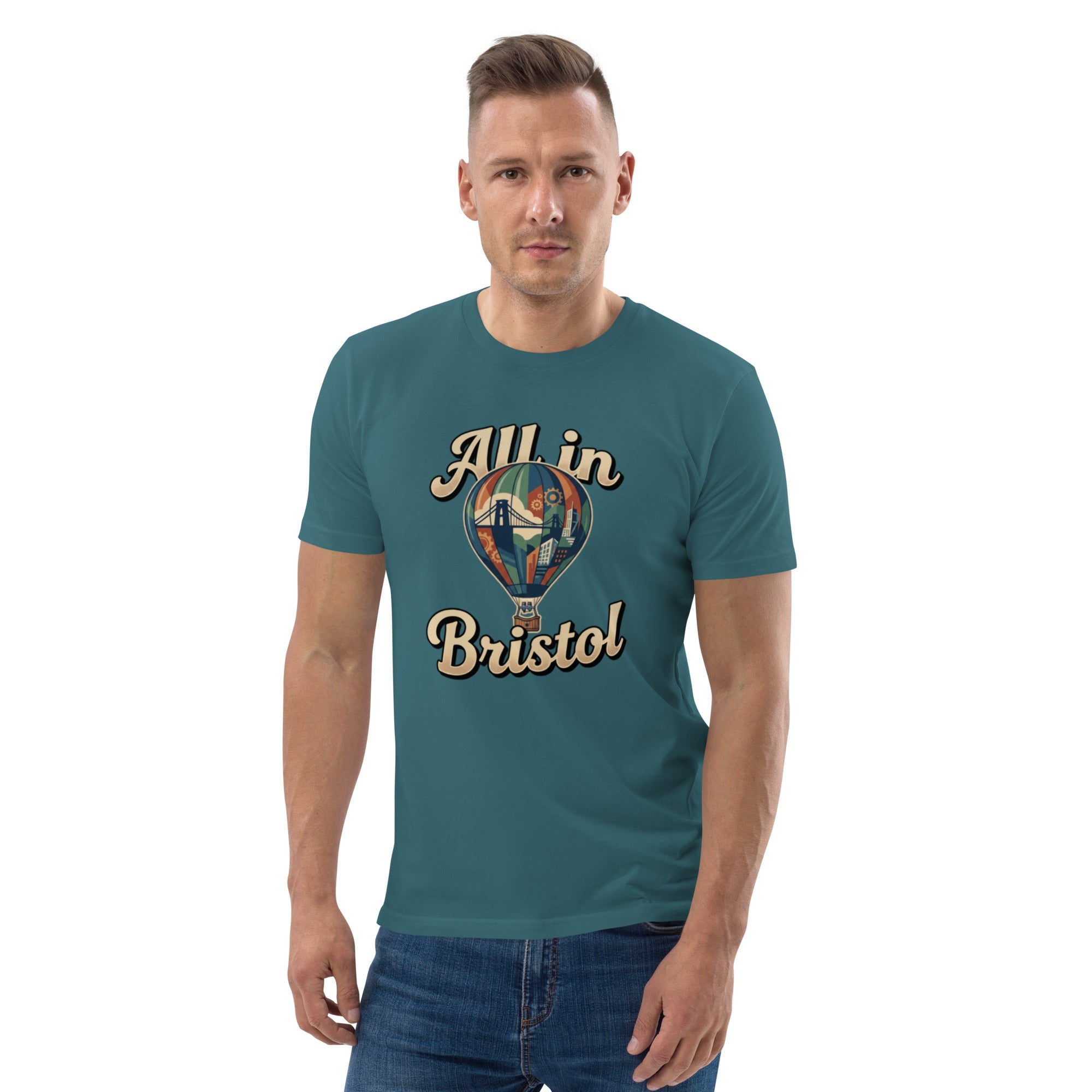 Bristol 5 Balloon: Unisex T-shirt - All - in - Bristol