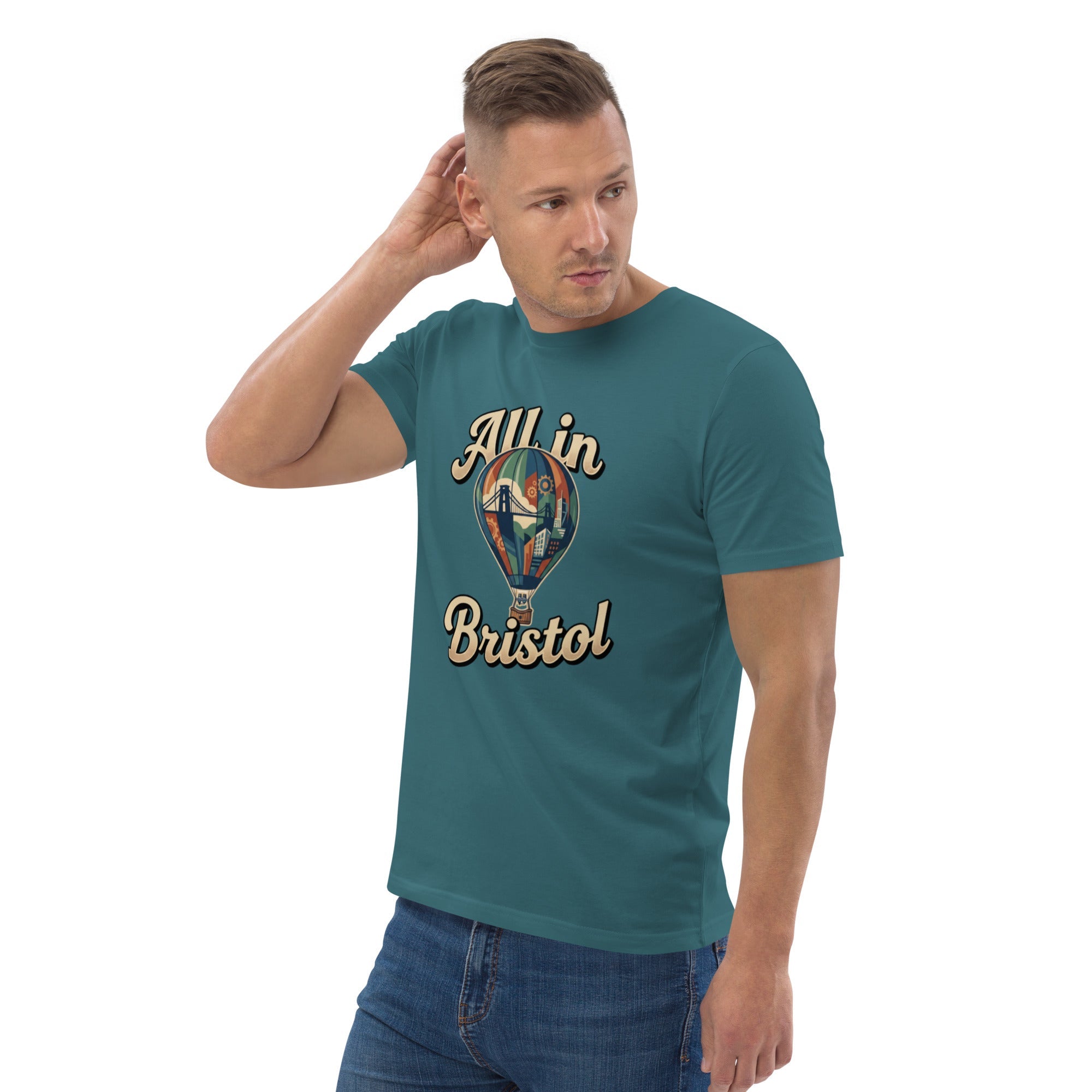 Bristol 5 Balloon: Unisex T-shirt - All - in - Bristol