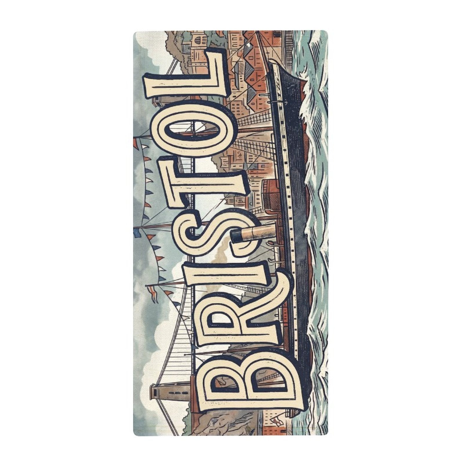 Coral Velvet Towel - All-in-Bristol