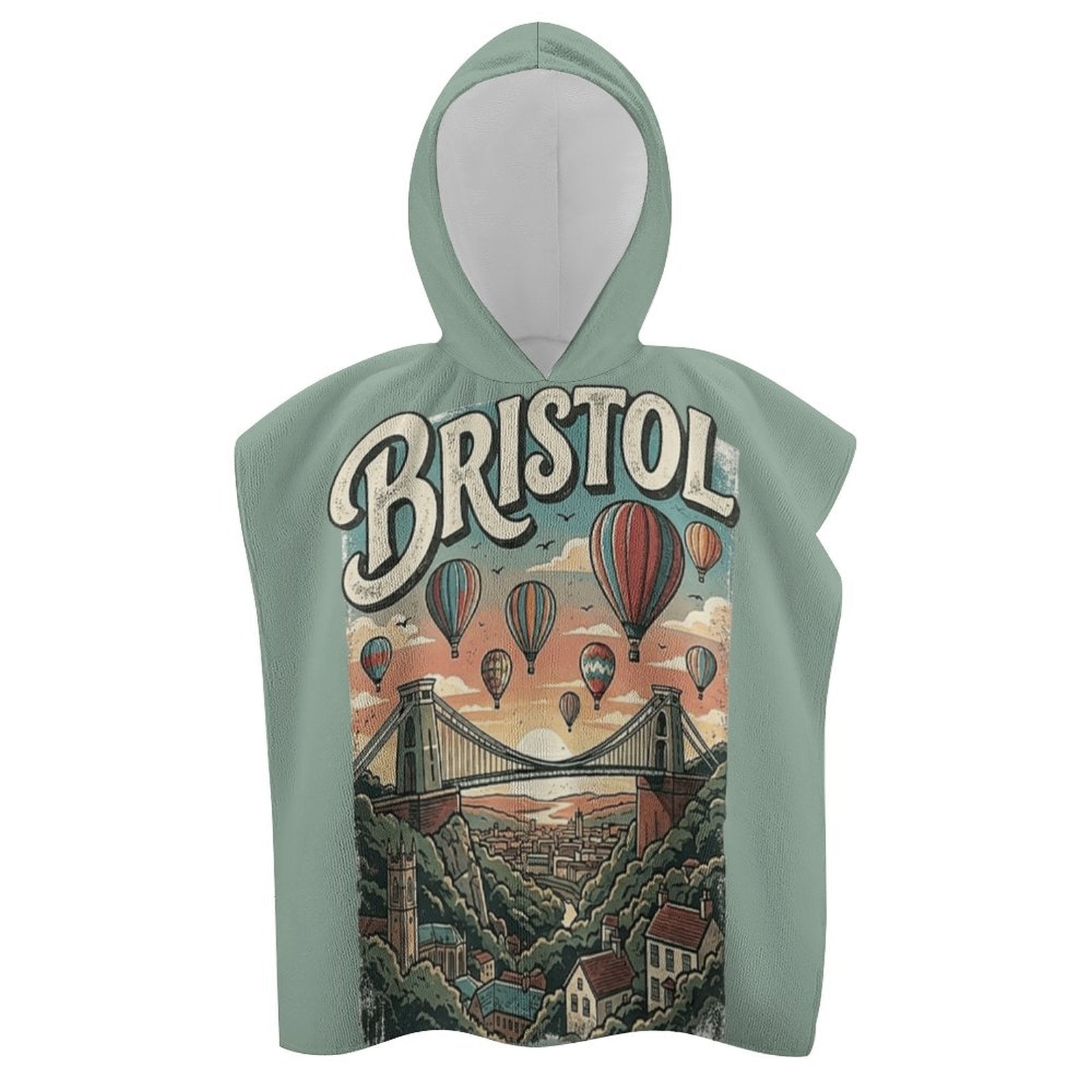 Hooded Towel for Kids (All-Over Printing) - All-in-Bristol