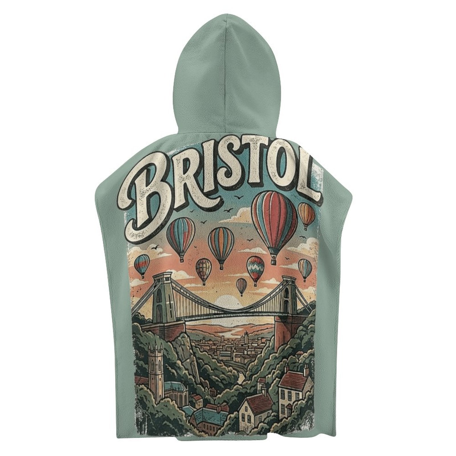 Hooded Towel for Kids (All-Over Printing) - All-in-Bristol