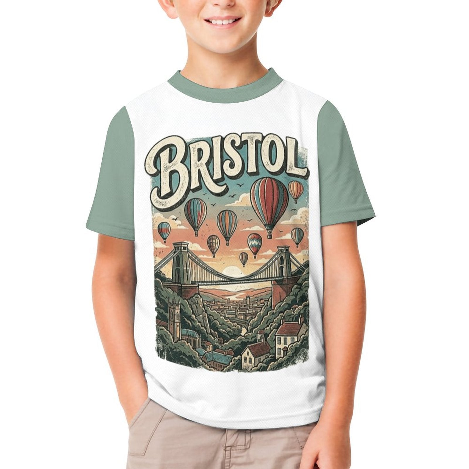 Unisex Children T-Shirt(All-Over Printing) - All-in-Bristol