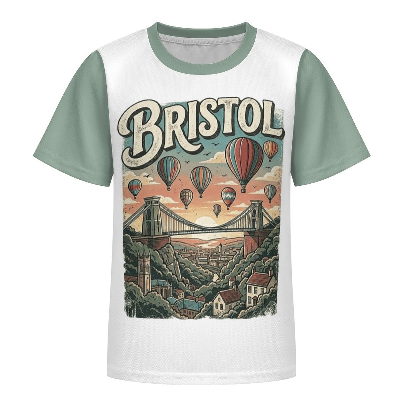 Unisex Children T-Shirt(All-Over Printing) - All-in-Bristol